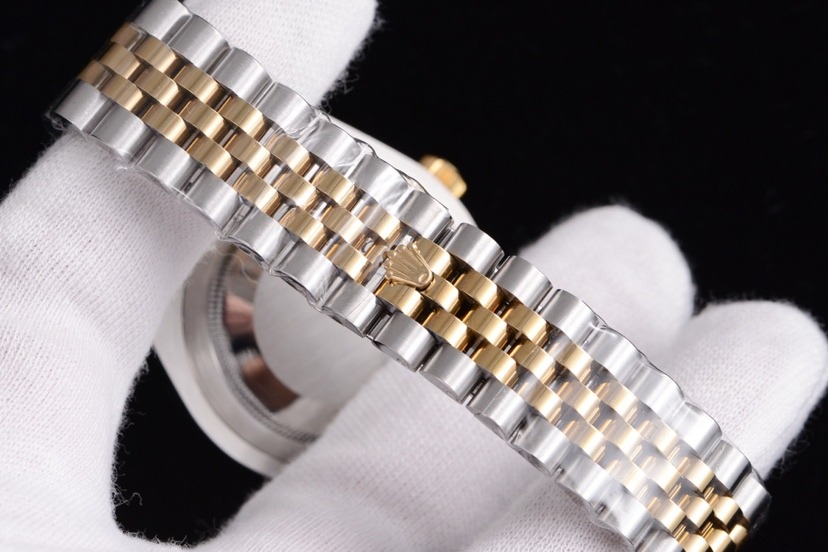 Rolex Datejust 69173 Mesdames Cadran Or Plaqué Or 316 Grade Acier Inoxydable – Image 3