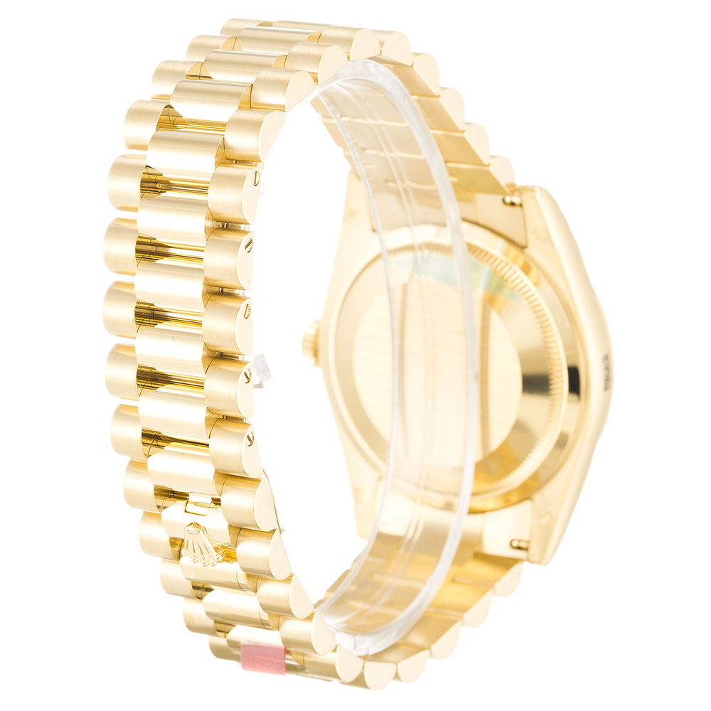 Rolex Day-date 118238 Cadran Pour Homme En Or Et Diamants En Acier Inoxydable 316 (Président) – Image 3