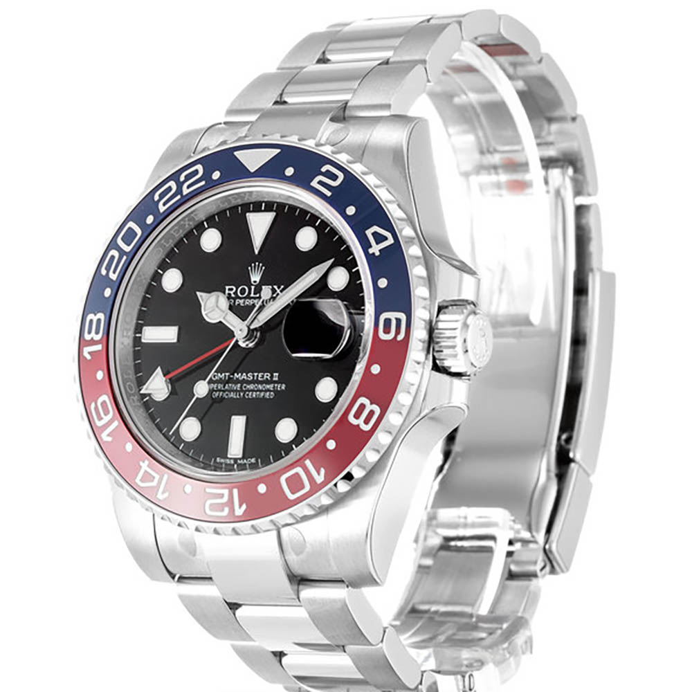 Rolex Gmt Master Ii 116719 Cadran Homme Noir Acier Inoxydable 316 Grade – Image 2