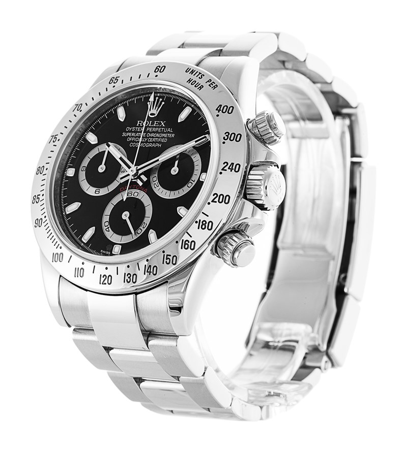 Rolex Daytona 116520 Hommes Cadran En Acier Inoxydable De Qualité 316 (Oyster) – Image 2