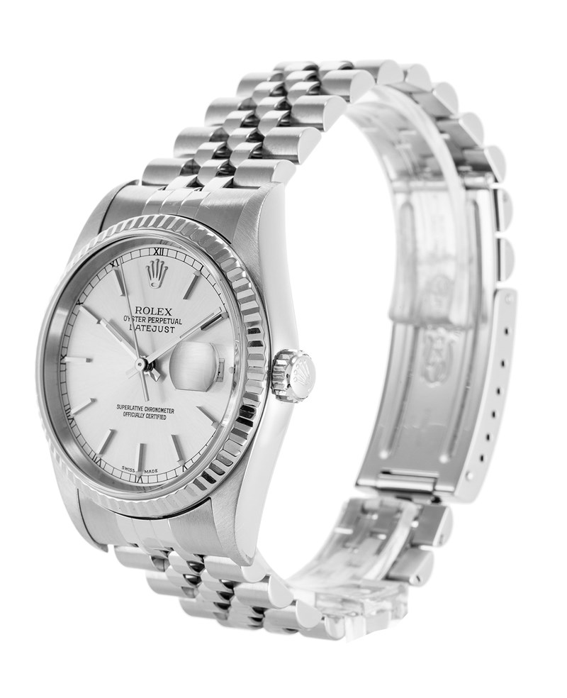 Rolex Datejust 16234 Cadran En Acier Pour Homme En Acier Inoxydable De Qualité16 – Image 2