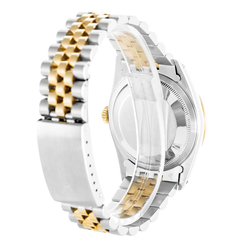 Rolex Datejust 16233 Cadran Homme Or Plaqué Or 316 Grade Acier Inoxydable – Image 2