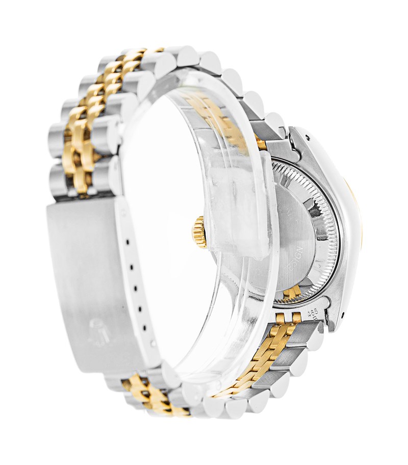 Rolex Datejust 69173 Mesdames Cadran Or Plaqué Or 316 Grade Acier Inoxydable – Image 3