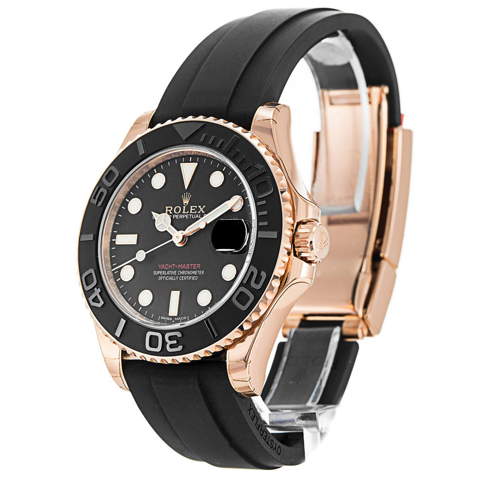 Rolex Yacht-master 268655 Cadran Noir Pour Homme En Acier Inoxydable 316 (Huître) – Image 2