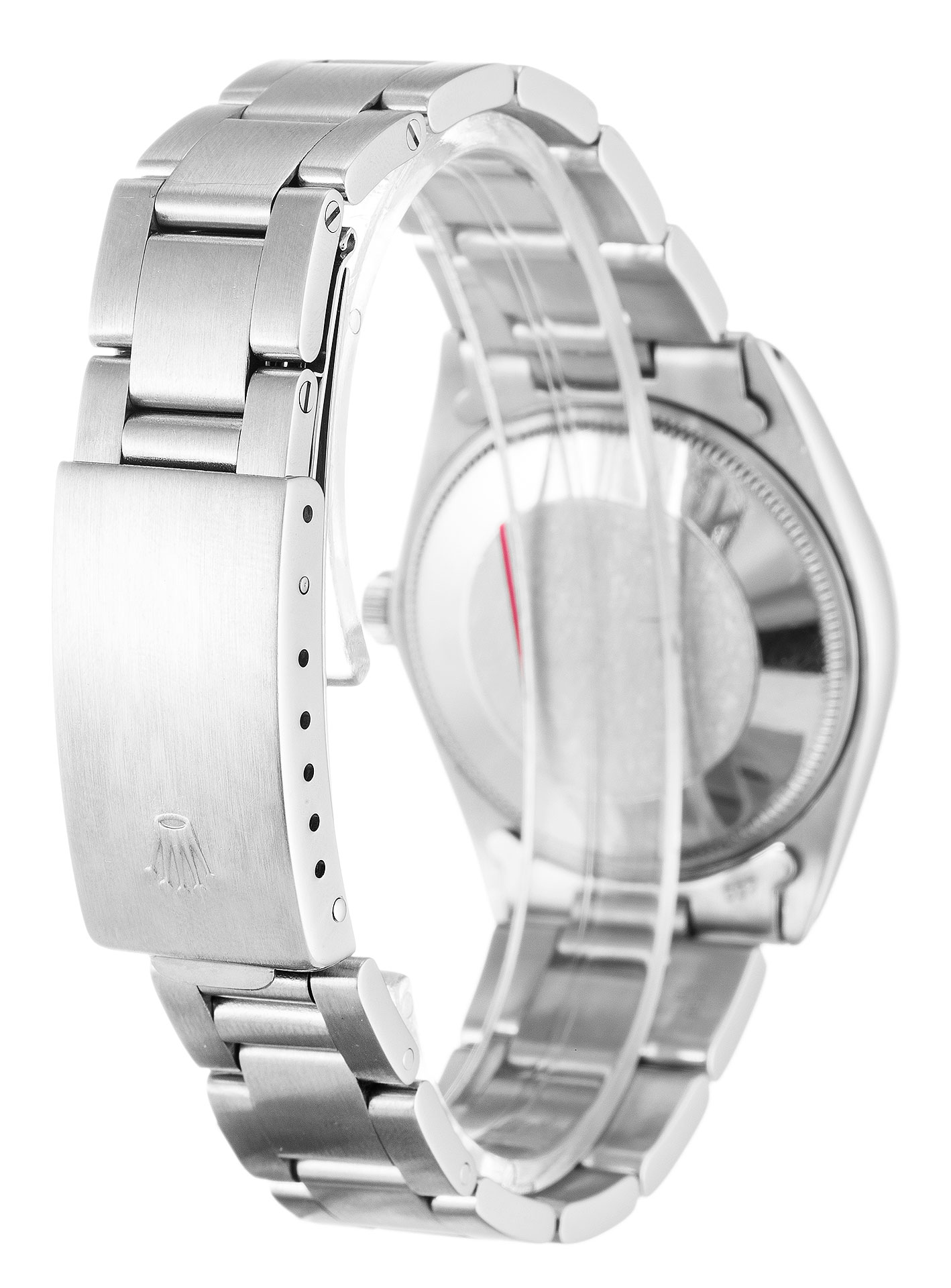 Rolex Air-king 5500 Cadran Unisexe Argent Baton Acier (Oyster) – Image 3