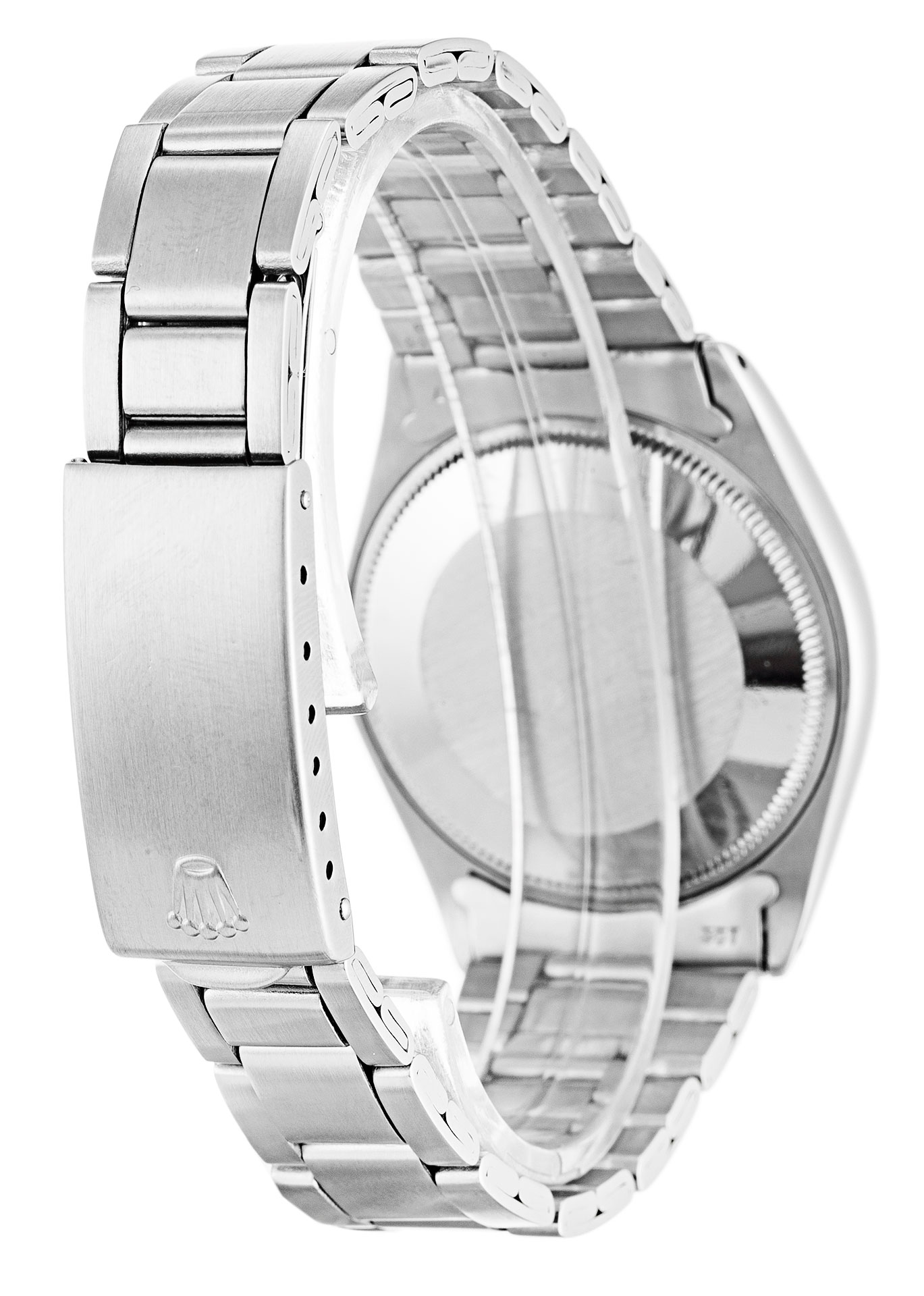 Rolex Air-king 5500 Cadran Unisexe Gris Baton Acier (Oyster) – Image 3