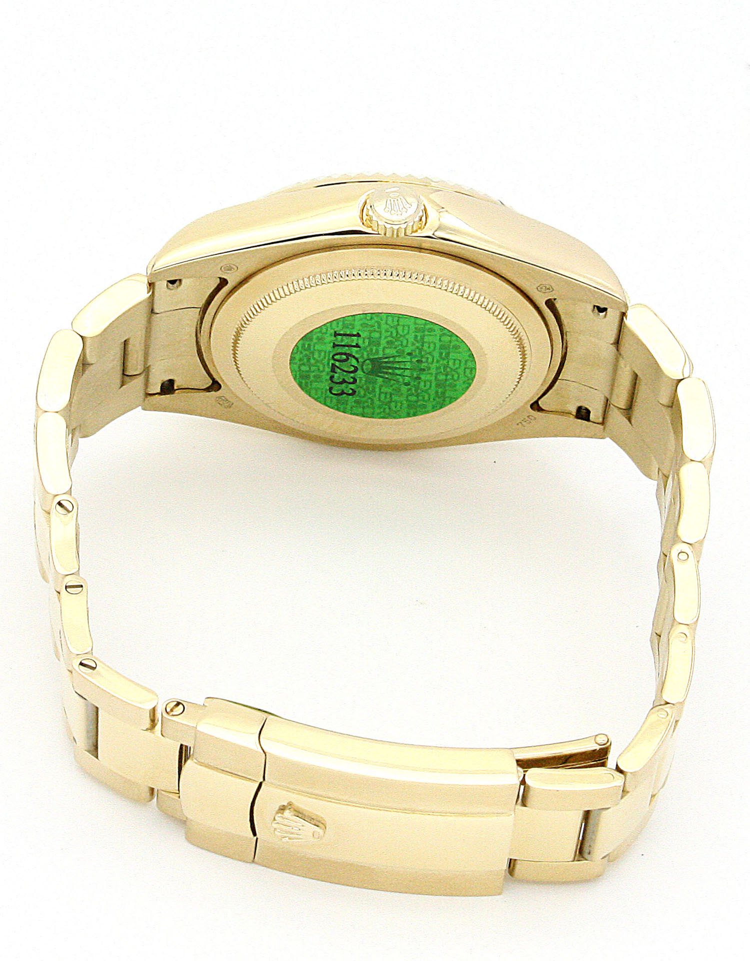 Rolex Sky-dweller 326938 Cadran Homme Cadran Marron Or Jaune (Oyster) – Image 4