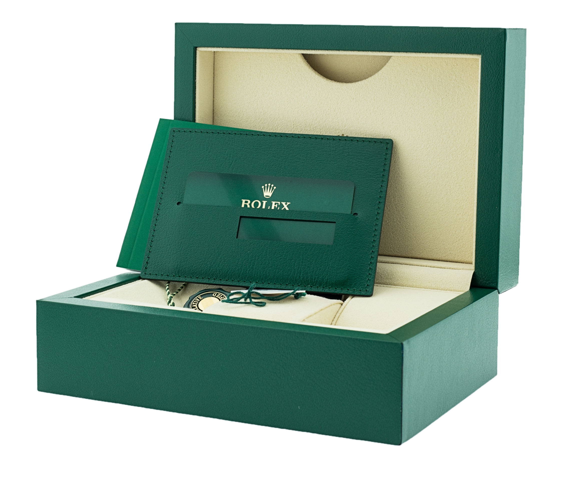 Rolex Oyster Perpetual 126000 Cadran Homme Vert Bâton Matériel Acier – Image 2