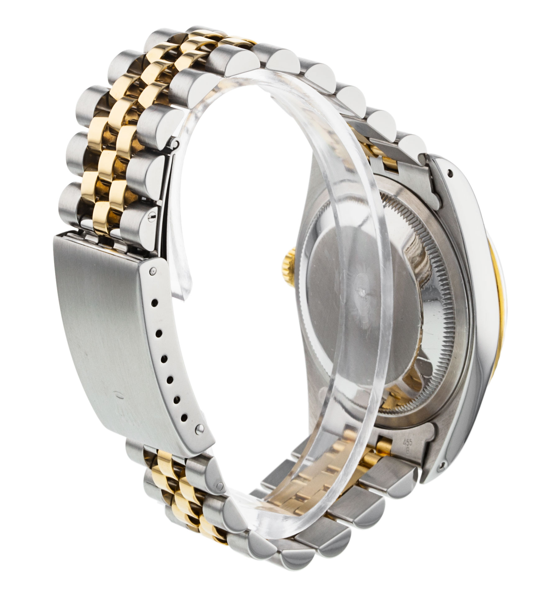 Rolex Datejust 16233 Mens Cadran Ivoire Chiffre Romain Matériau du boîtier Acier Or jaune – Image 4