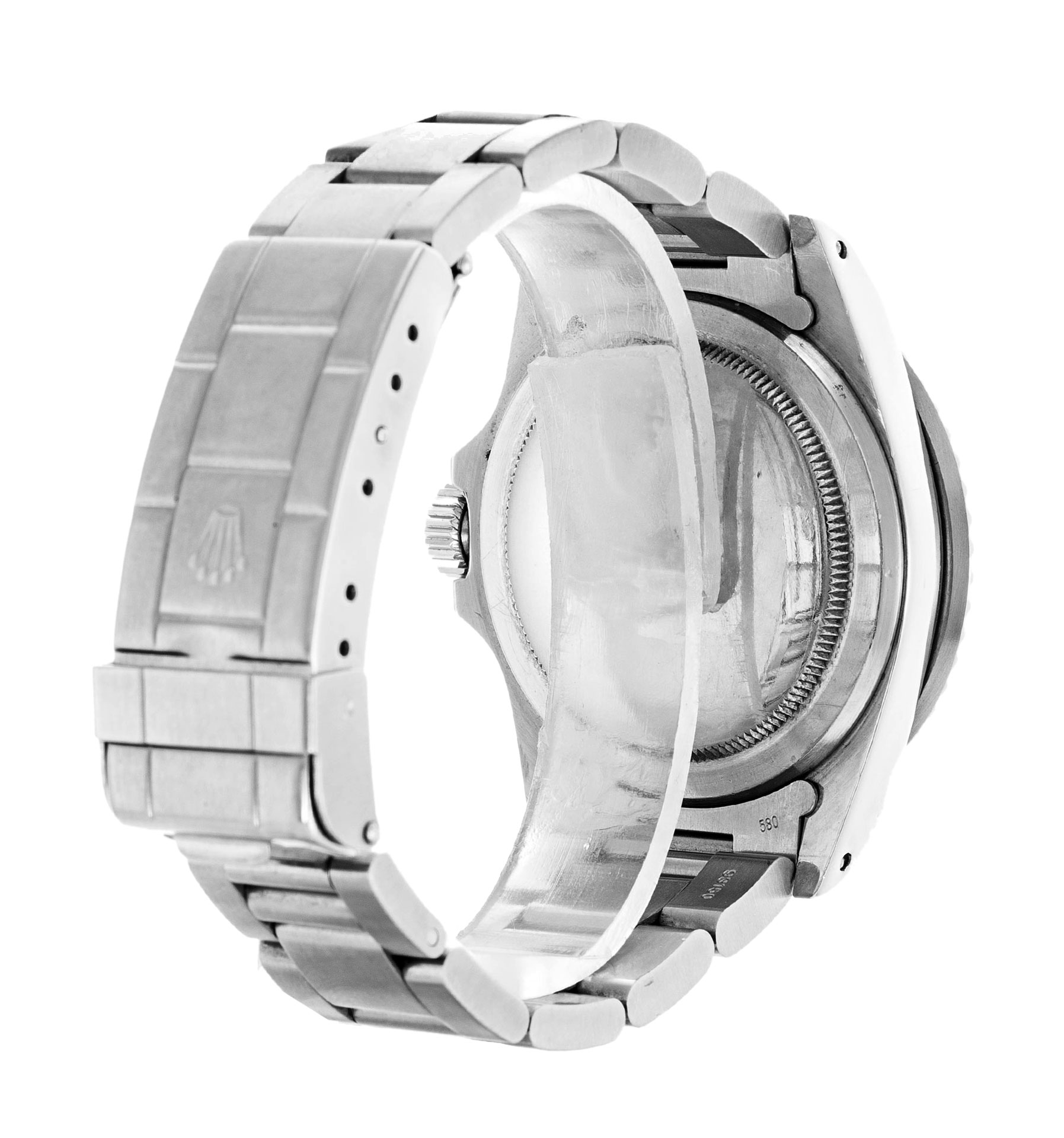 Rolex Submariner 5513 cadran noir pour homme en acier – Image 4
