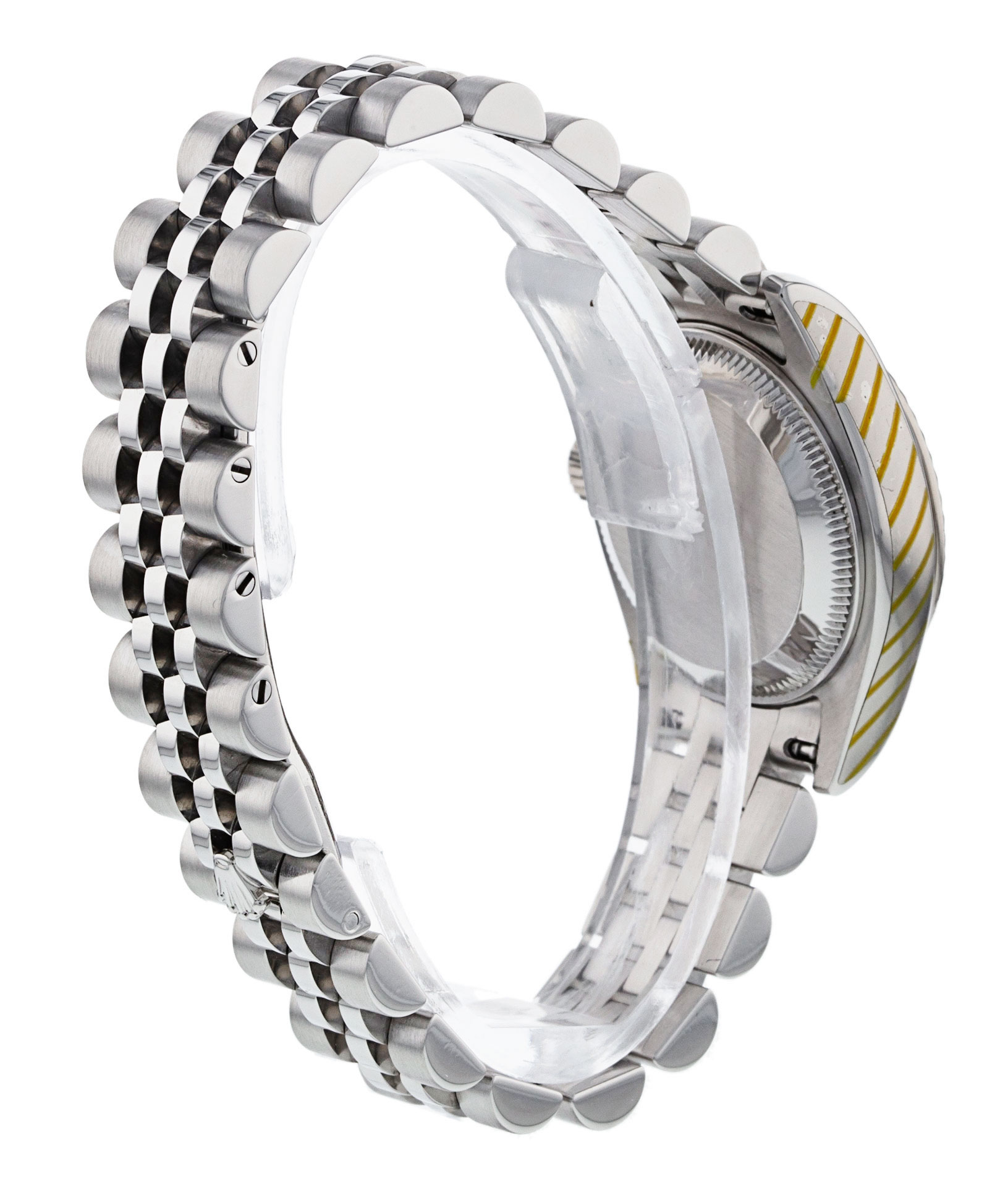 Rolex Datejust Lady 179174 Cadran pour dames en nacre blanche Matériau du boîtier en acier et Or blanc – Image 4