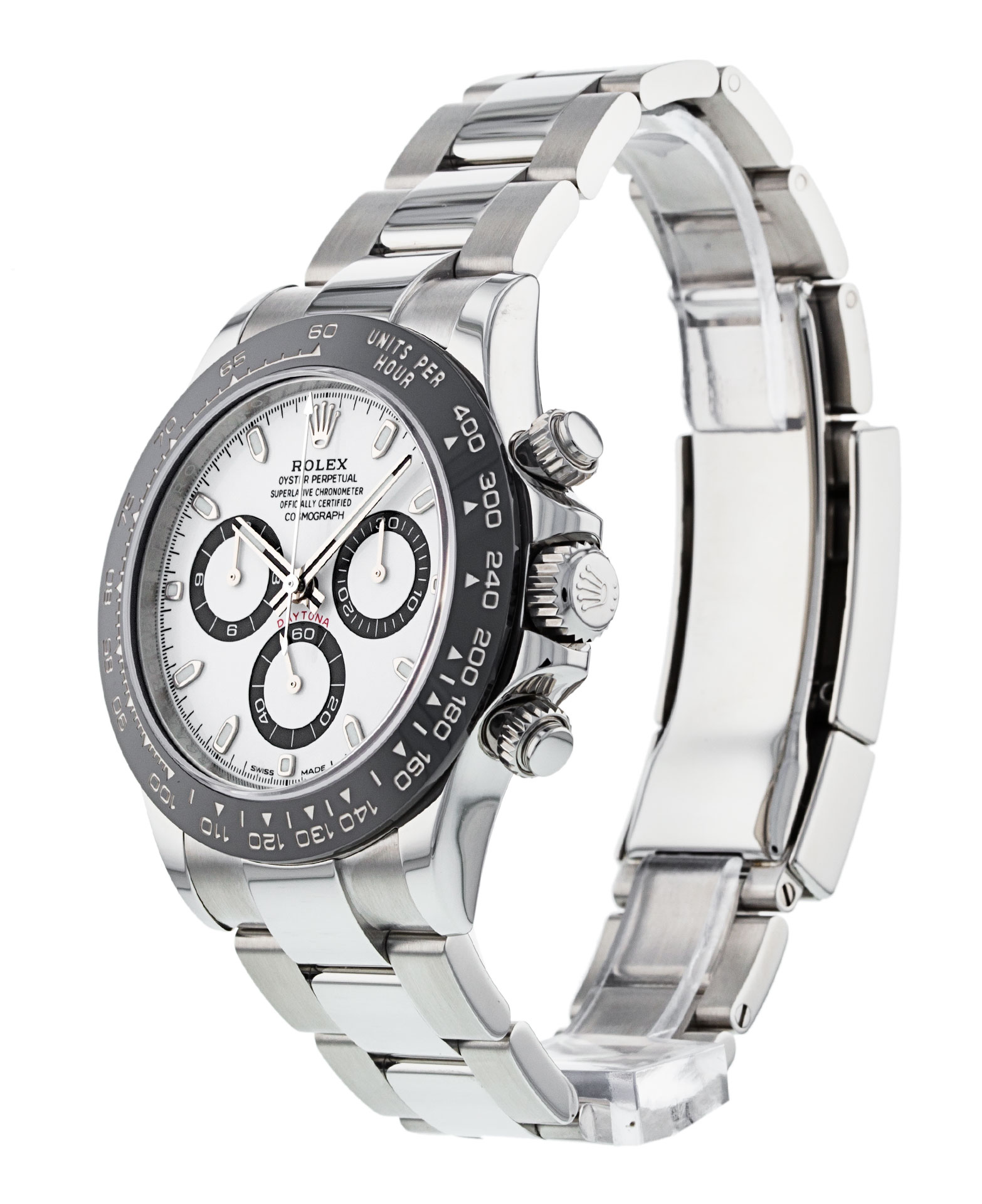Rolex Daytona 116500 Ln cadran blanc pour homme en acier – Image 3