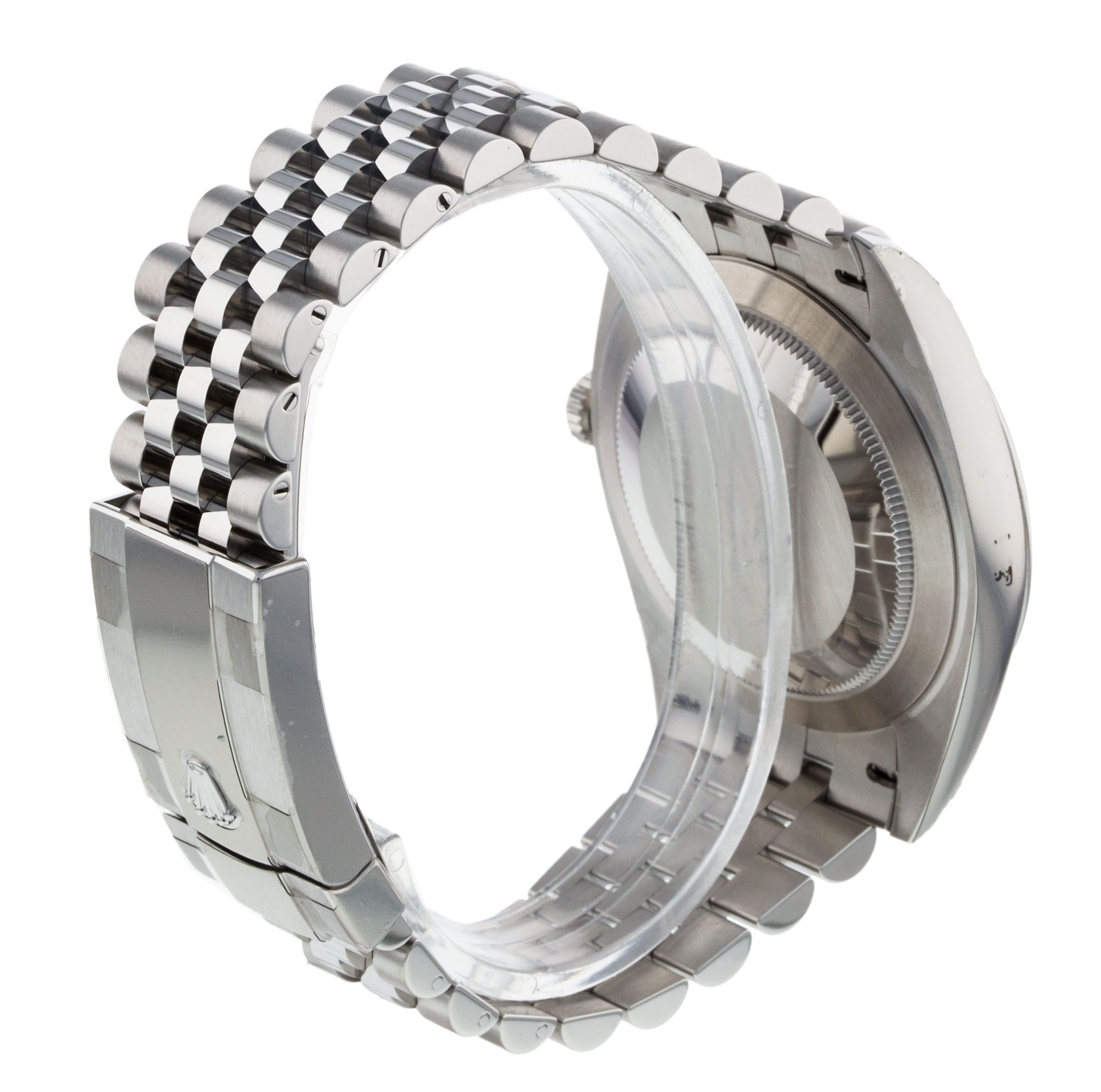 Rolex Datejust 41 126300 Cadran Homme Rhodium Bâton Matériel Acier – Image 3