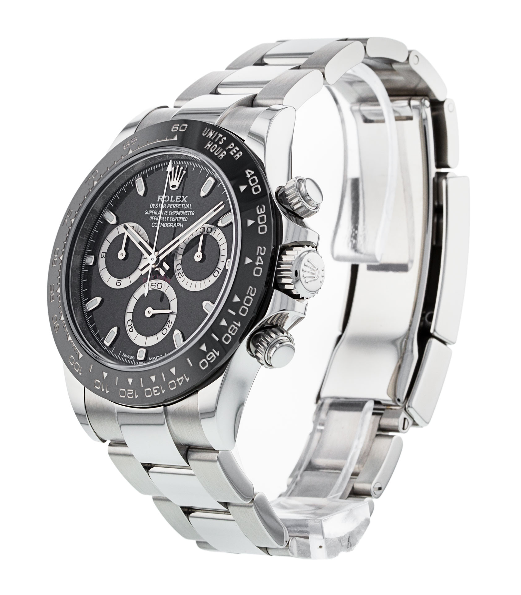 Rolex Daytona 116500 Ln cadran noir pour homme en acier – Image 3