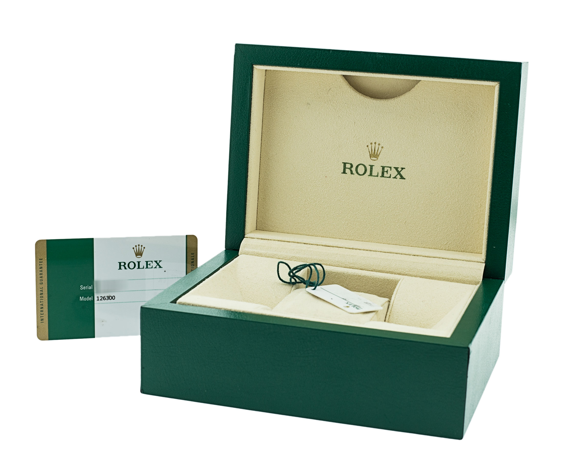 Rolex Datejust 41 126300 Cadran Homme Noir Matière du boîtier Baton Acier – Image 2
