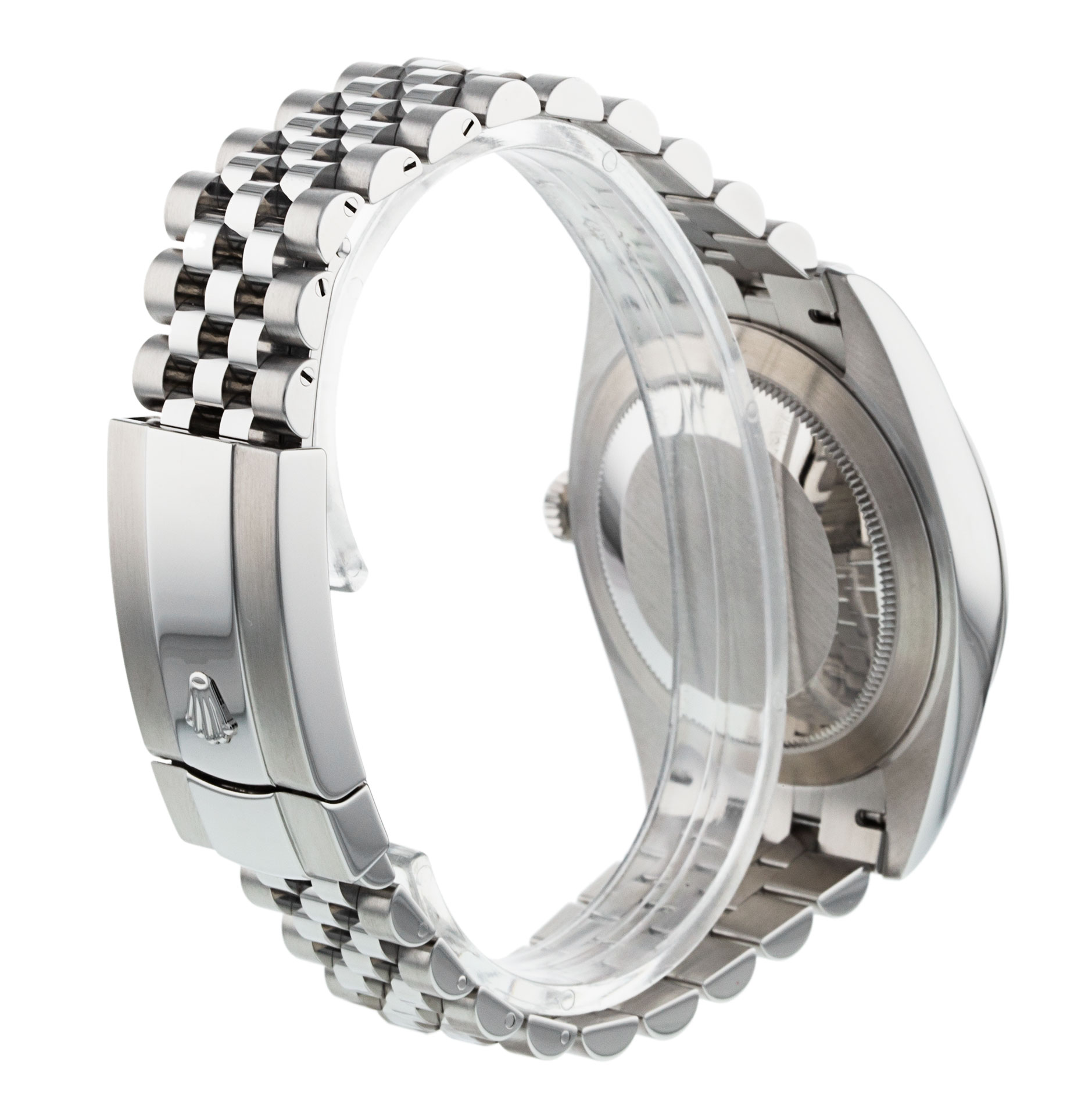 Rolex Datejust 41 126300 Cadran Homme Noir Matière du boîtier Baton Acier – Image 4