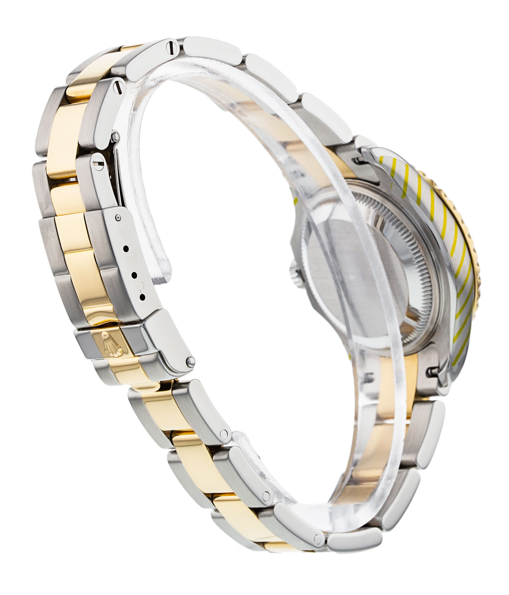 Rolex Yacht-master 169623 Mesdames Cadran Blanc Matériau du boîtier Acier Or jaune – Image 4