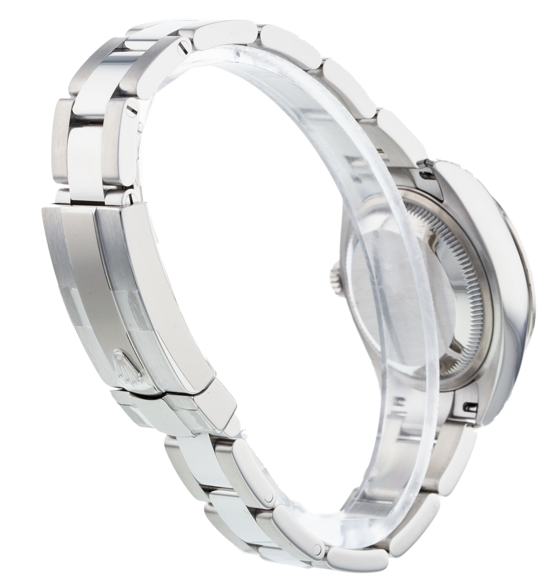 Rolex Datejust Lady 28 279384 Rbr Mesdames Cadran Gris foncé Diamant Matériau du boîtier Acier Or blanc serti de diamants – Image 3