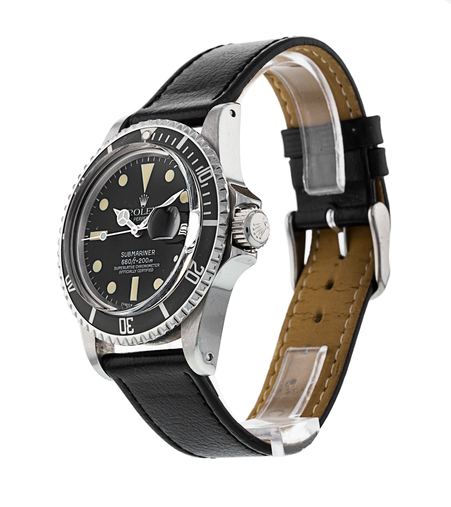 Rolex Submariner 1680 cadran noir pour homme en acier – Image 3