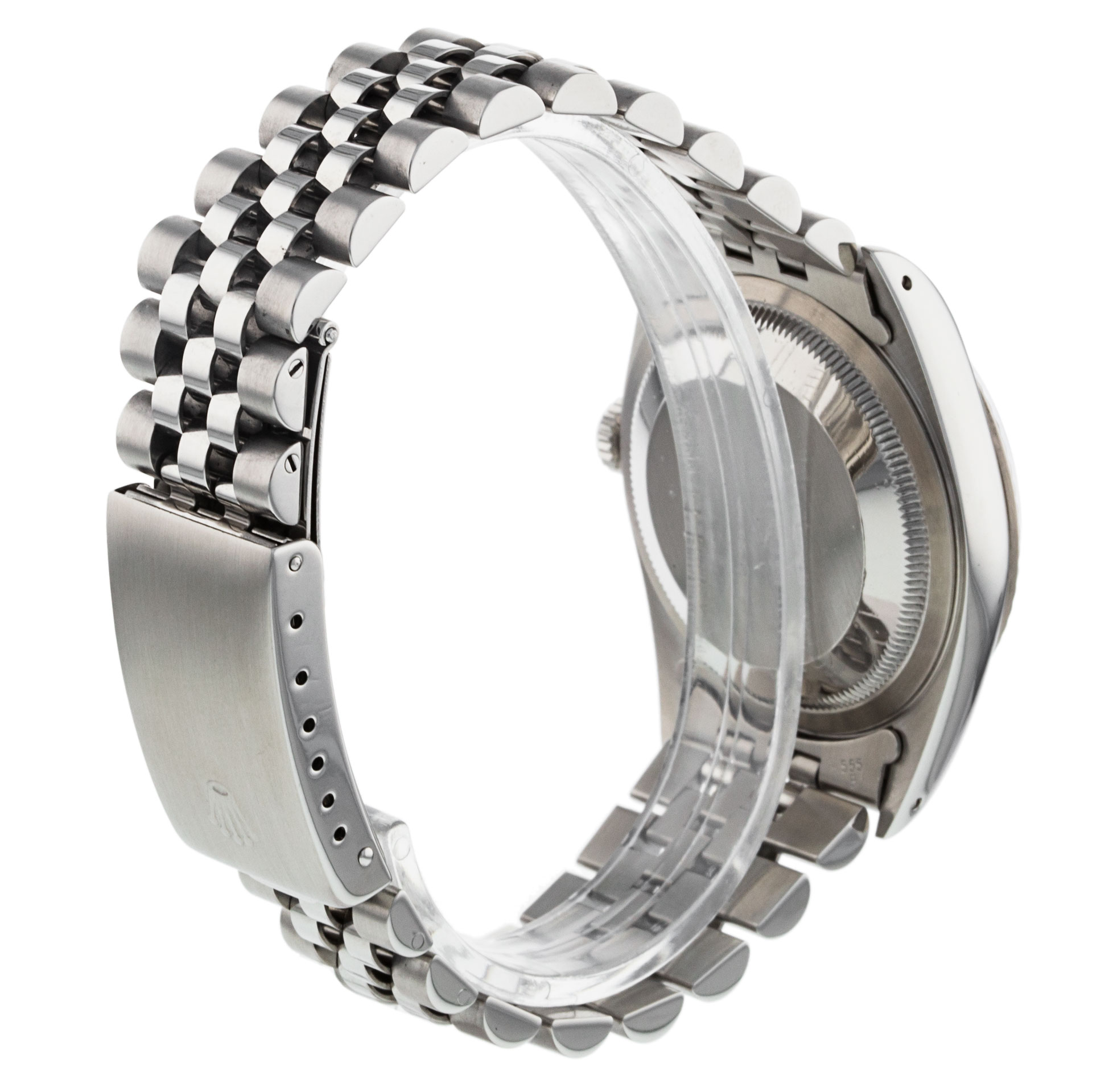 Rolex Datejust 16234 Mens Cadran Ivoire Chiffre Romain Matériau du boîtier Acier Or blanc – Image 4