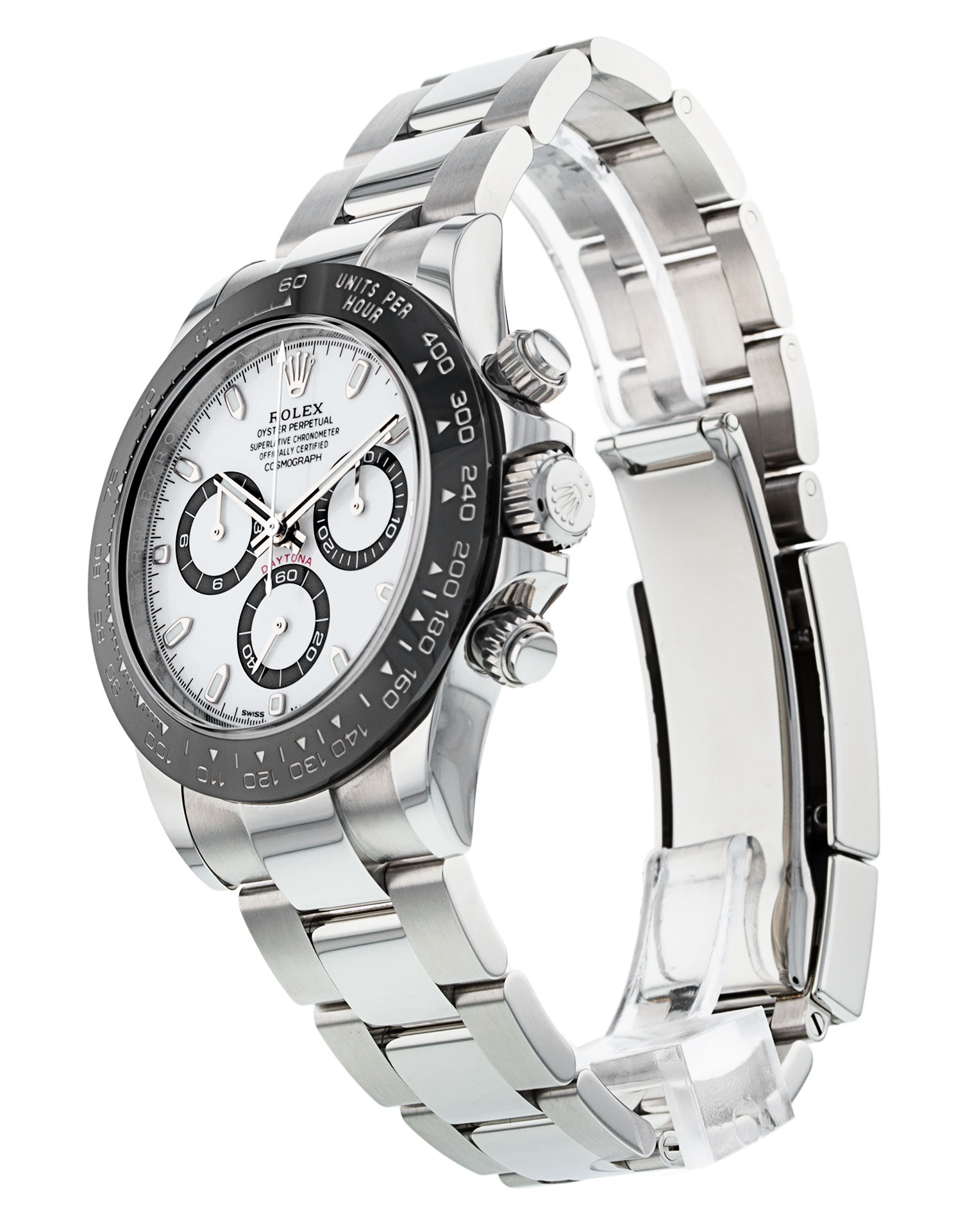 Rolex Daytona 116500 Ln cadran blanc pour homme en acier – Image 3