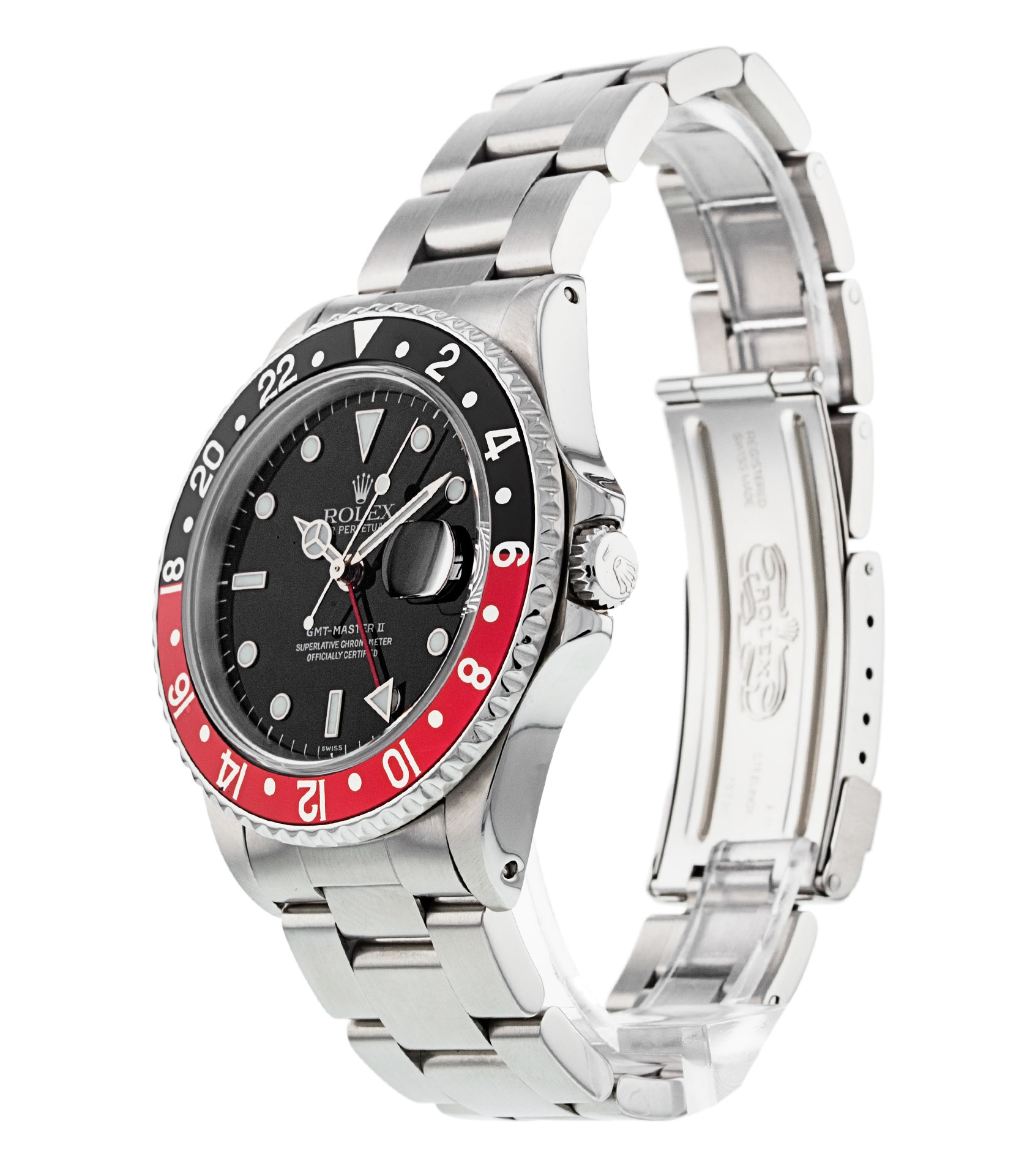 Rolex Gmt Master Ii 16710 cadran noir pour homme en acier – Image 3
