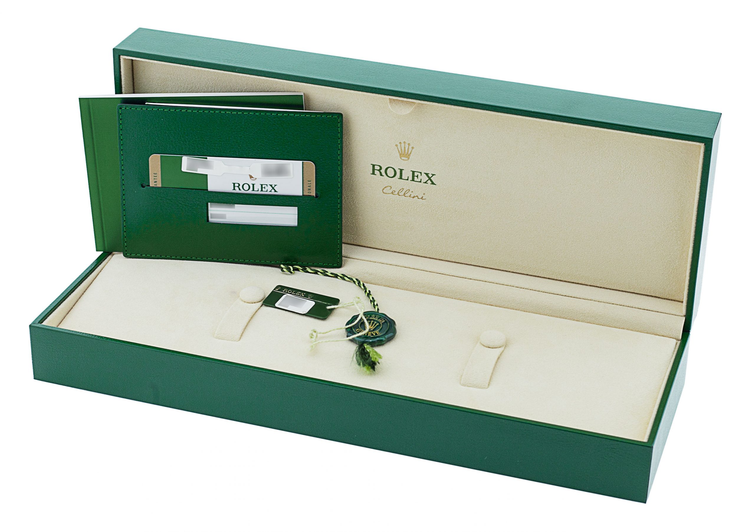 Rolex Cellini 50519 Cadran Homme Noir Matière du boîtier Baton Or Blanc – Image 2