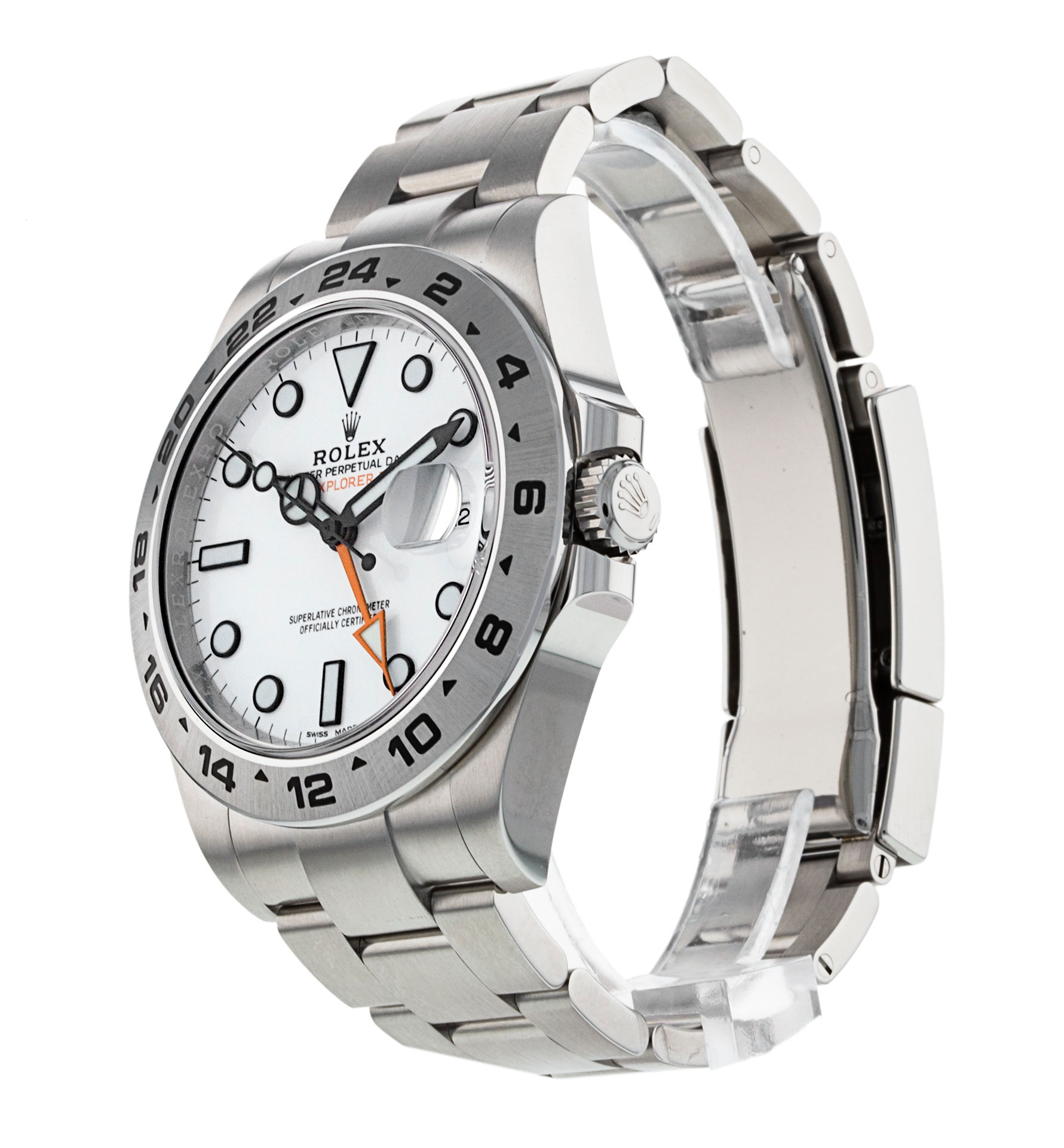 Rolex Explorer Ii 216570 Cadran Homme Blanc Matériau du boîtier Acier – Image 3
