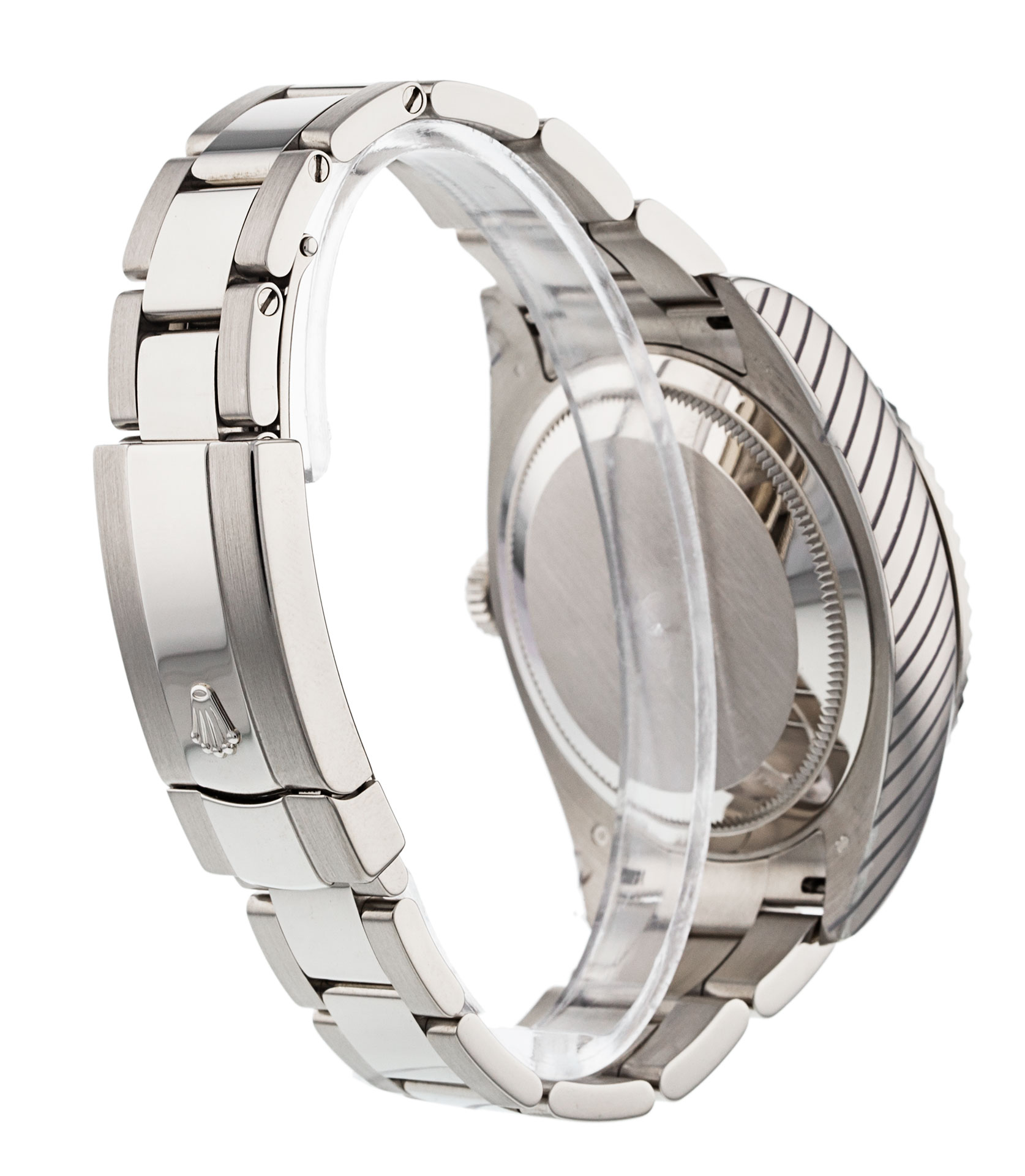 Rolex Sky-dweller 326939 Cadran pour homme en ivoire avec chiffres romains Matériau du boîtier en or blanc – Image 3