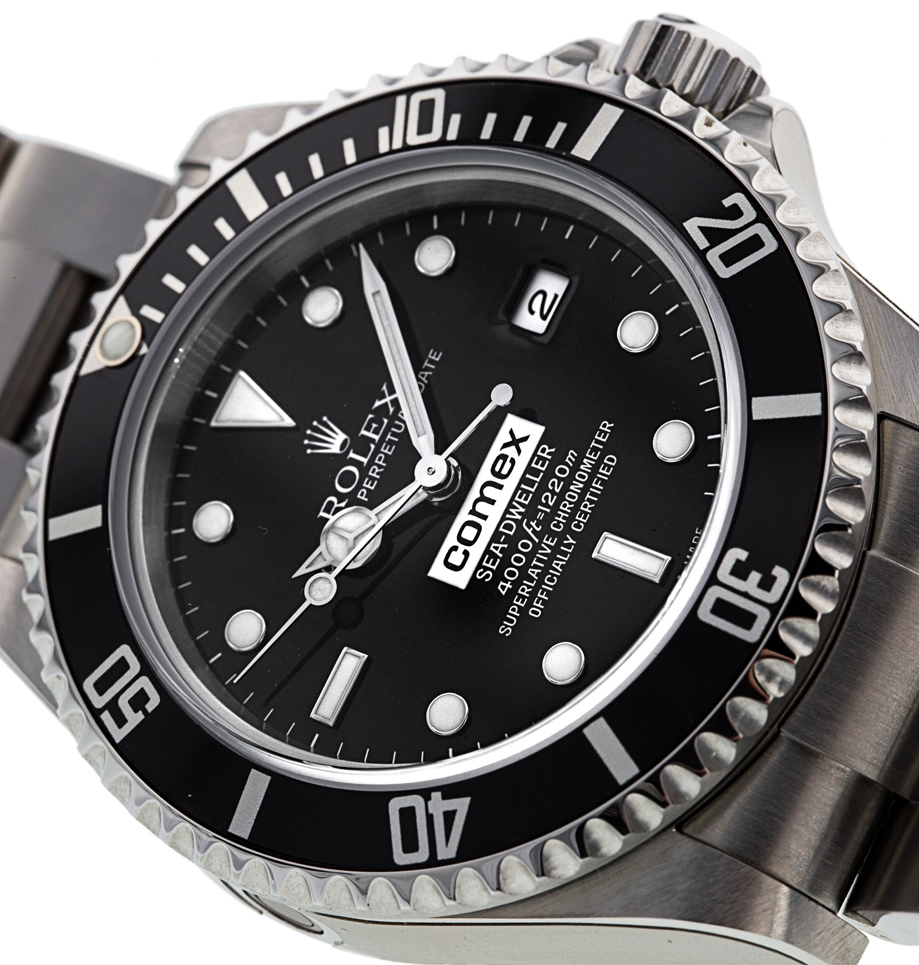Rolex Sea-dweller 16600 - Comex Mens Cadran Noir Matériau du boîtier Acier – Image 5
