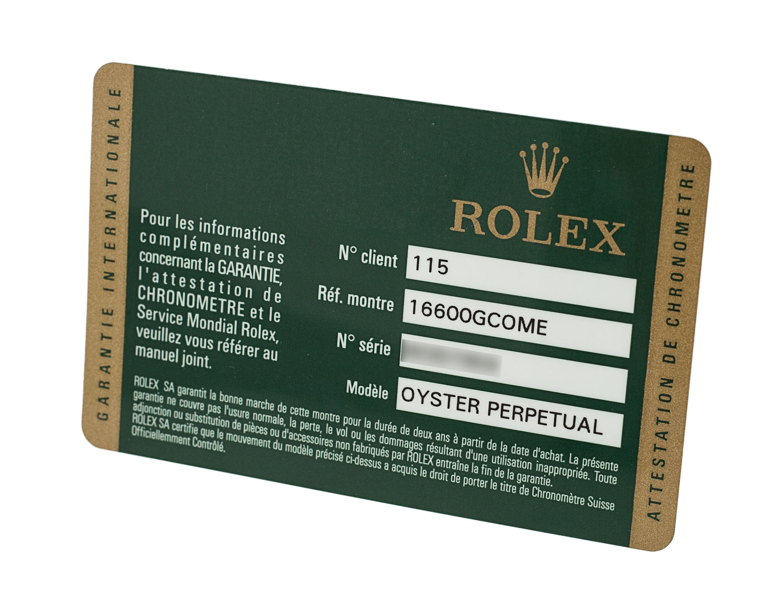 Rolex Sea-dweller 16600 - Comex Mens Cadran Noir Matériau du boîtier Acier – Image 7