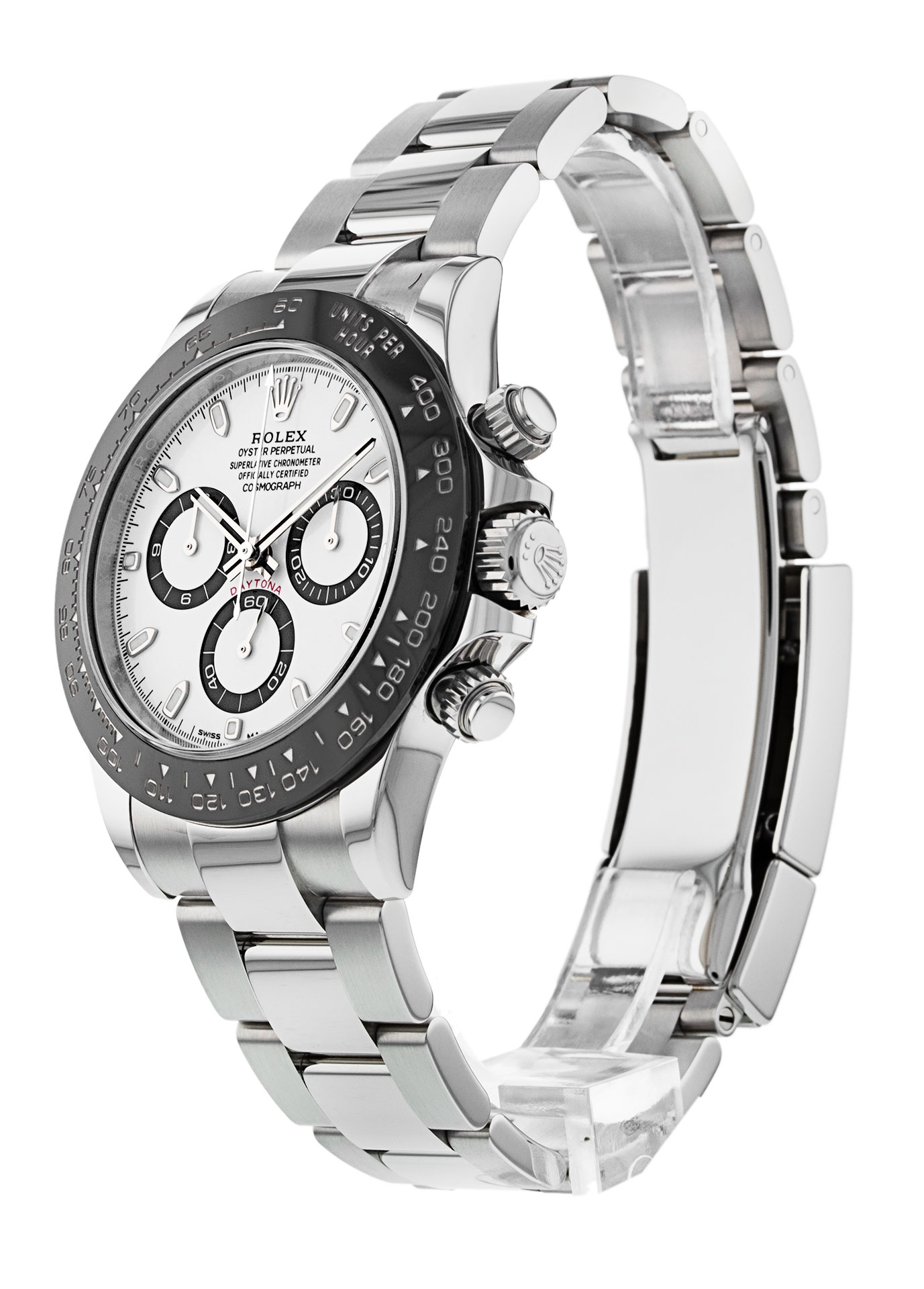 Rolex Daytona 116500 Ln cadran blanc pour homme en acier – Image 3