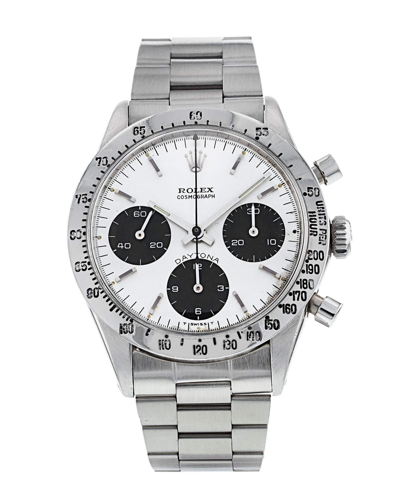 Rolex Daytona 6262 Cadran Homme Argent Matière du boîtier Baton Acier