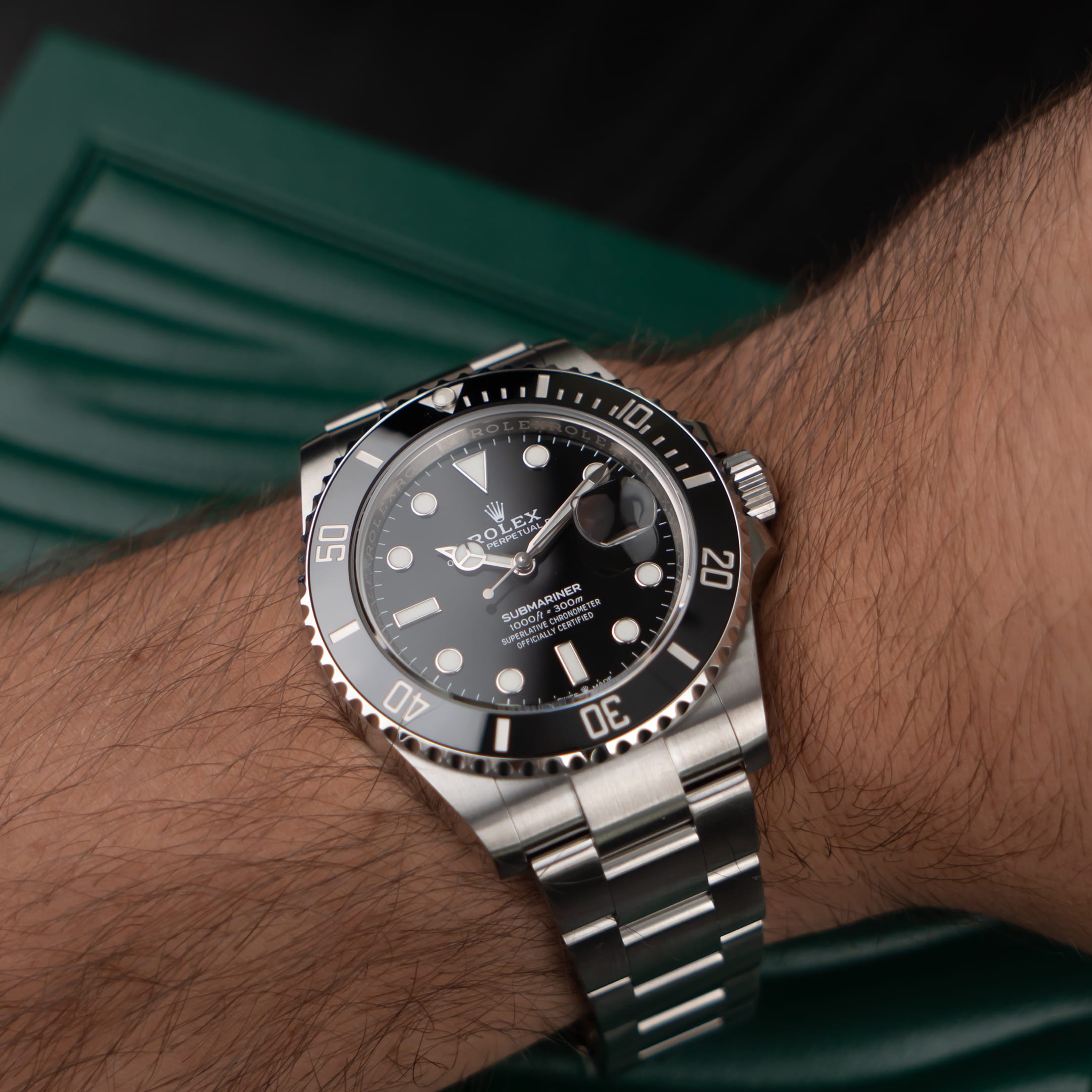 Rolex Submariner 126610 Montre unisexe en acier à cadran noir 41 mm – Image 5