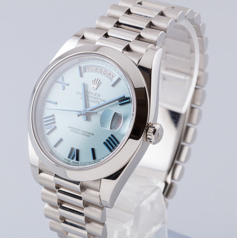 Rolex Day-Date 228206 Montre Unisexe Glacier Blue 40 mm – Image 2