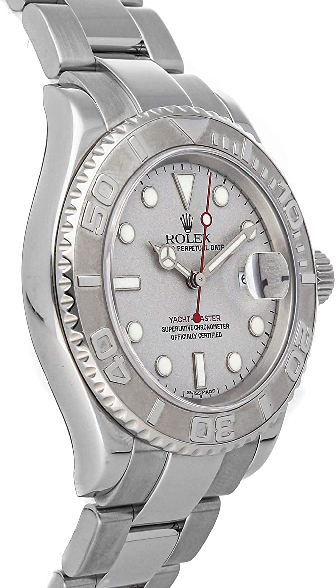 Rolex Yacht-Master 16622 Montre pour homme Platinun Dial 40 mm – Image 2