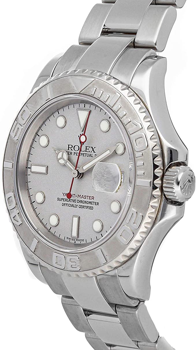 Rolex Yacht-Master 16622 Montre pour homme Platinun Dial 40 mm – Image 3