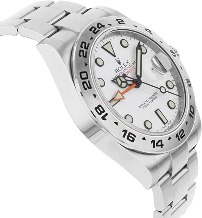 Rolex Explorer II 216570 Montre homme ronde à cadran blanc 42 mm – Image 3