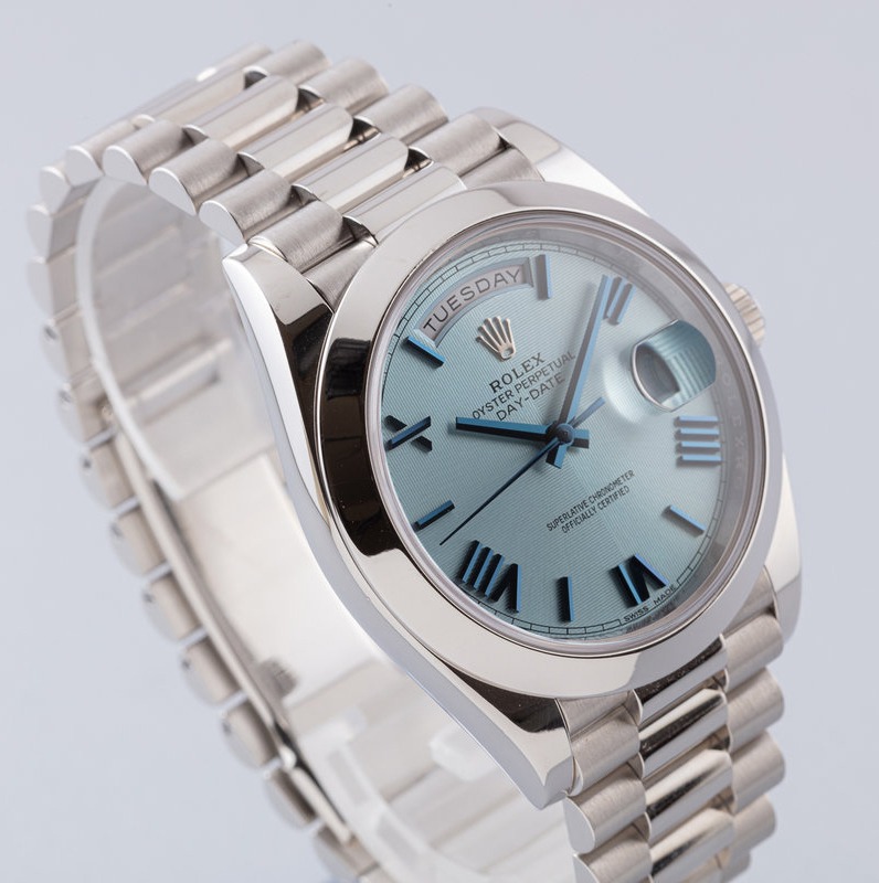 Rolex Day-Date 228206 Montre Unisexe Glacier Blue 40 mm – Image 3