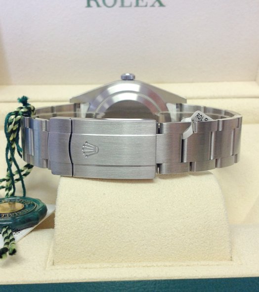 Rolex Oyster Perpetual 114300 39mm Bleu Montre Ms – Image 3