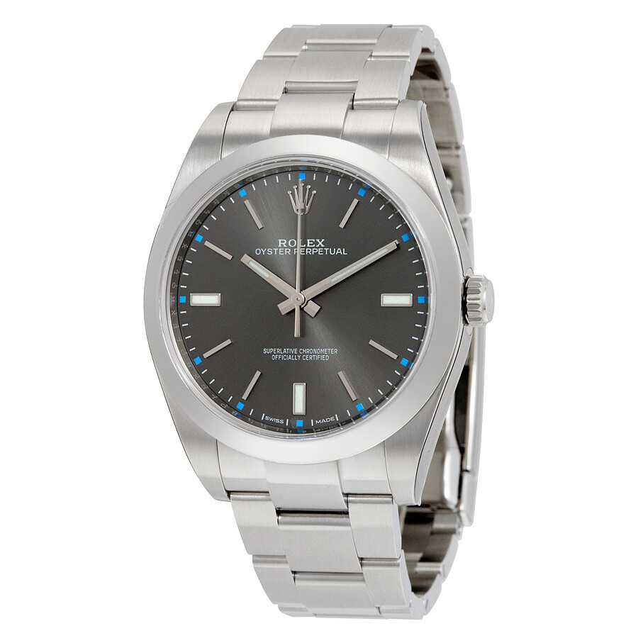 Montre Rolex Oyster Perpetual 114300 39mm Gris – Image 2