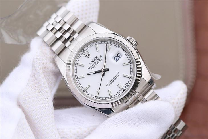 Rolex Datejust 116234 36mm Blanc Ms Montre – Image 3