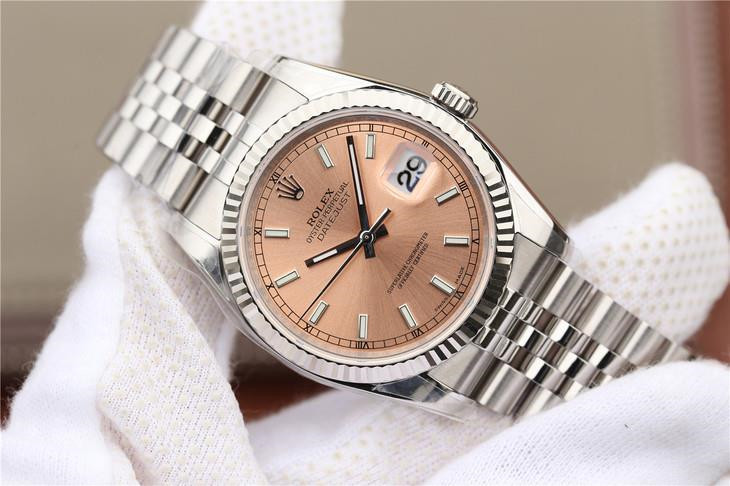 Rolex Datejust 116234 36mm Rose Ms Montre – Image 3