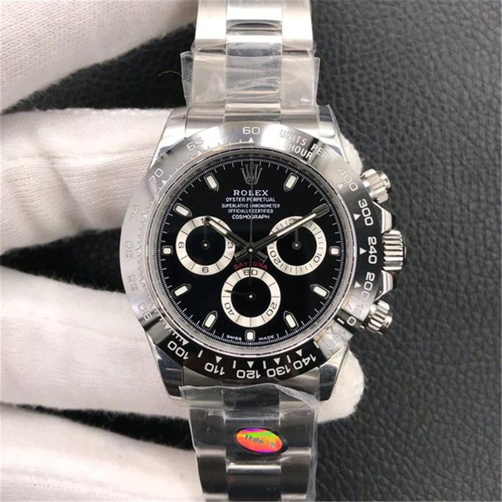 Rolex Daytona 116500ln 40mm Noir Montre Homme – Image 2