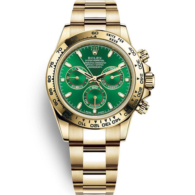 Rolex Daytona 116508 40mm Vert Montre Homme