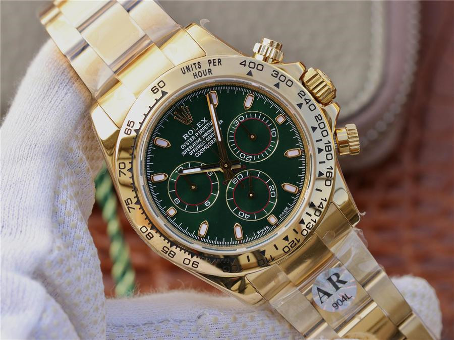 Rolex Daytona 116508 40mm Vert Montre Homme – Image 3