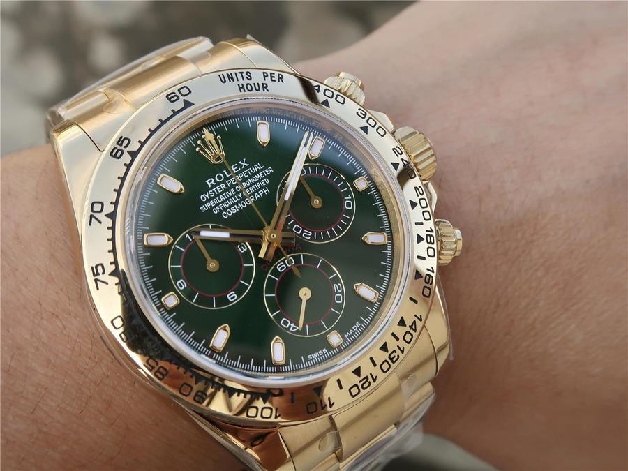 Rolex Daytona 116508 40mm Vert Montre Homme – Image 7