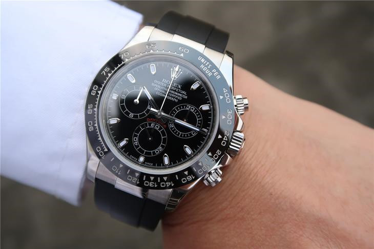 Rolex Daytona 116519ln 40mm Noir Montre Unisexe – Image 7