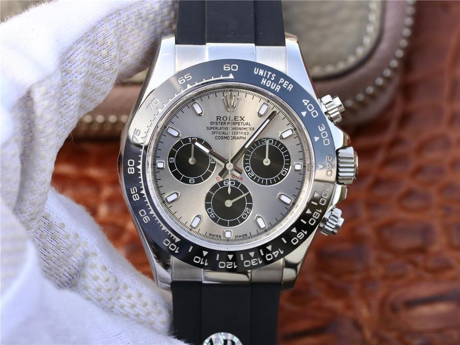 Rolex Daytona 116519ln 40mm Gris Montre Unisexe – Image 2