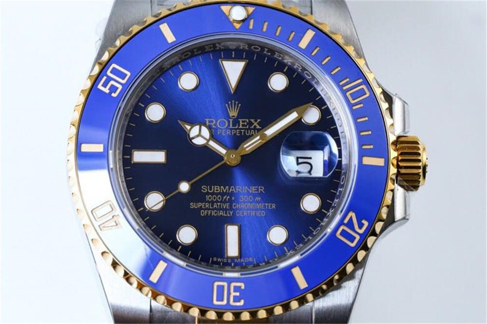 Rolex Submariner 116613LB 40mm Blue Plate Montre Homme – Image 4